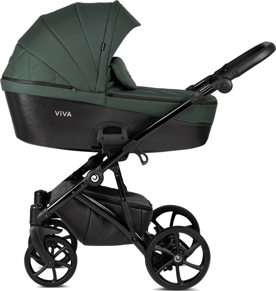 TUTIS Kočárek kombinovaný Viva4 2v1 Luxury Emerald - obrázek 4