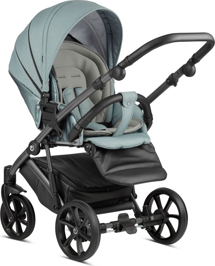 TUTIS Kočárek kombinovaný Viva4 2v1 Luxury Turquoise - obrázek 8