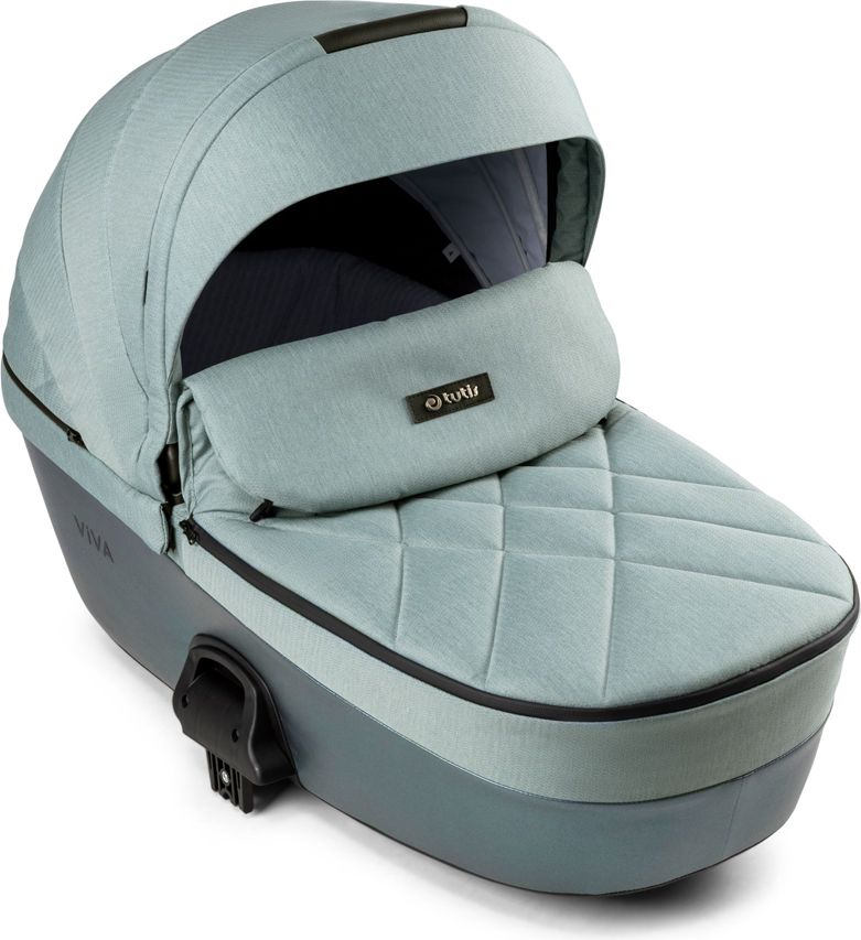 TUTIS Kočárek kombinovaný Viva4 2v1 Luxury Turquoise - obrázek 9
