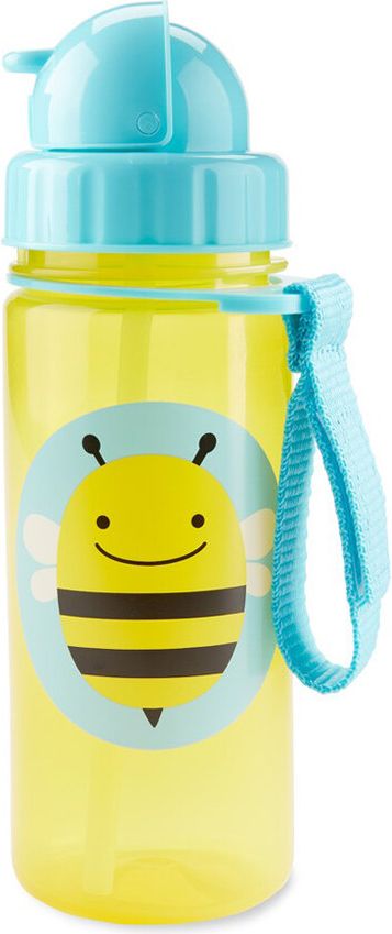 SKIP HOP Zoo Hrnek s brčkem PP bez PVC a BPA Včela 12 m+ - obrázek 1