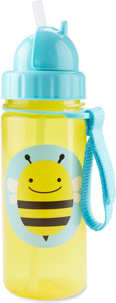 SKIP HOP Zoo Hrnek s brčkem PP bez PVC a BPA Včela 12 m+ - obrázek 2