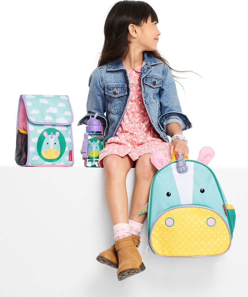 SKIP HOP Zoo Hrnek s brčkem PP bez PVC a BPA Jednorožec 12 m+ - obrázek 4