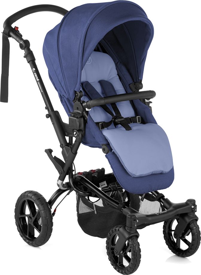 JANÉ Kočárek kombinovaný Crosswalk R+ Micro + Koos i-size R1 Lazuli Blue - obrázek 2