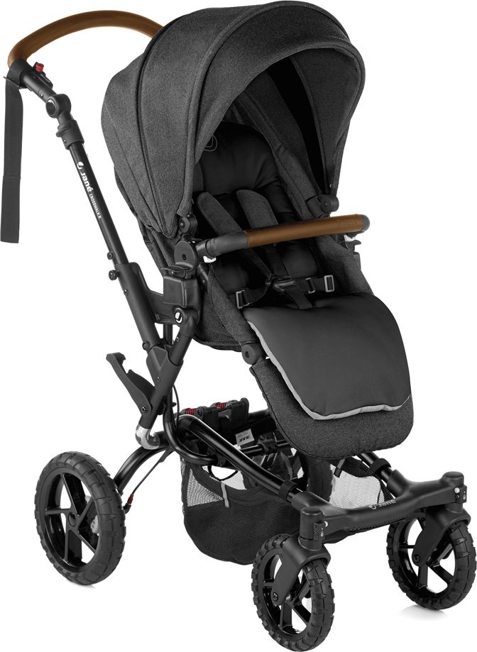 JANÉ Kočárek kombinovaný Crosswalk R+ Micro + Koos i-size R1 Cold Black - obrázek 2