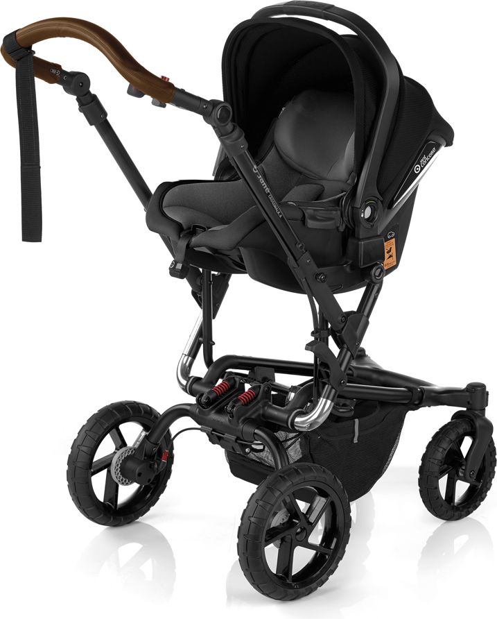 JANÉ Kočárek kombinovaný Crosswalk R+ Micro + Koos i-size R1 Cold Black - obrázek 4