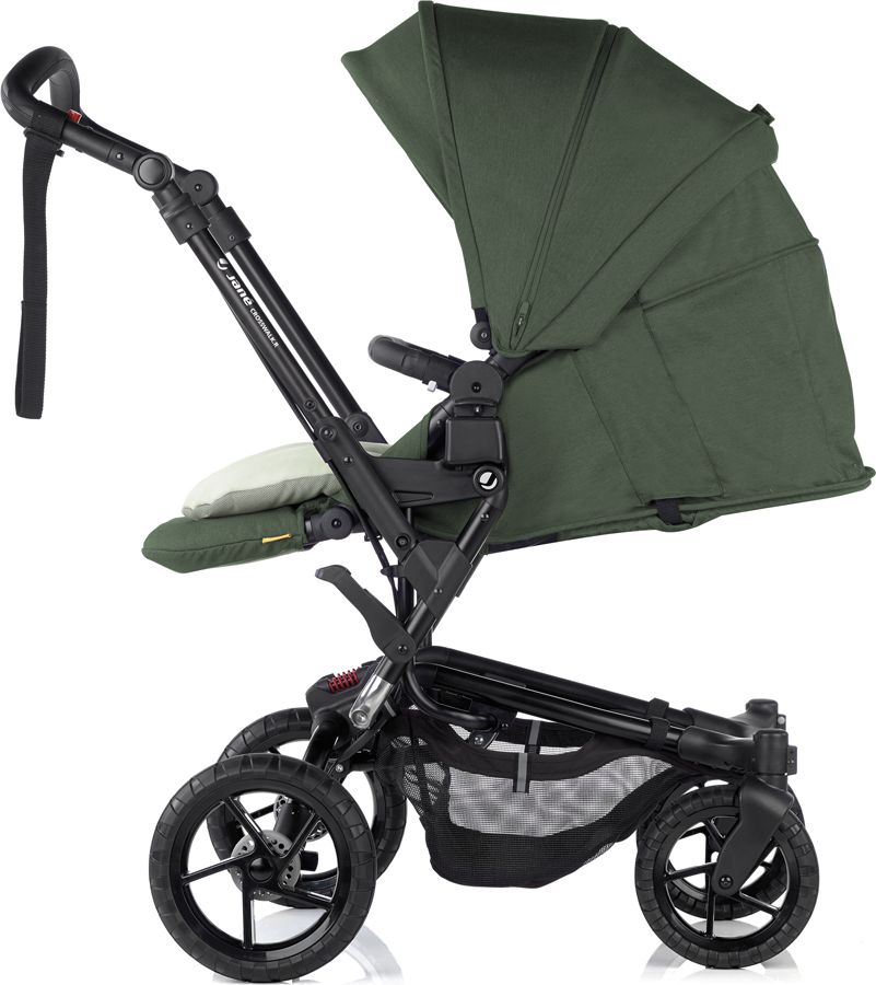 JANÉ Kočárek kombinovaný Crosswalk R+ Micro + Koos i-size R1 Cold Black - obrázek 7