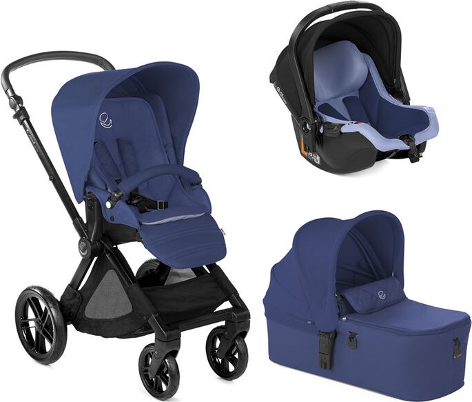 JANÉ Kočárek kombinovaný Muum + Micro + Koos i-size R1 Lazuli Blue - obrázek 1