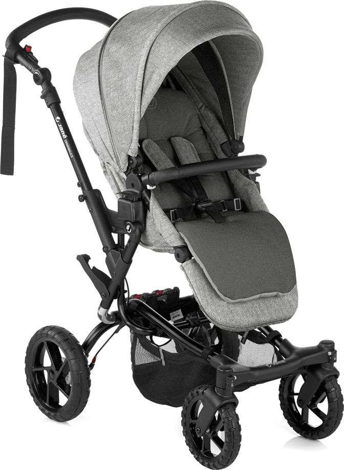 JANÉ Kočárek kombinovaný Crosswalk R+ Micro + Koos i-size R1 Dim grey - obrázek 2
