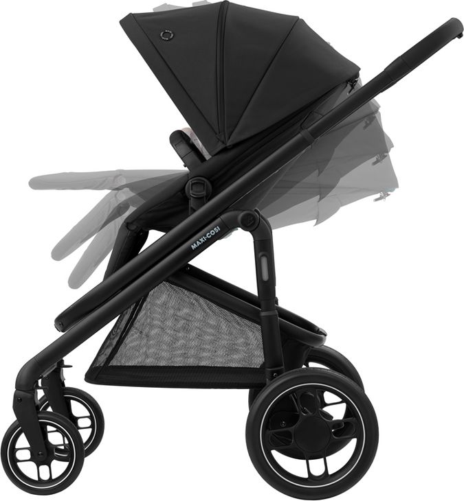 Maxi-Cosi Plaza+ kočárek 2v1 Essential Black - obrázek 3
