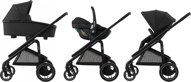 Maxi-Cosi Plaza+ kočárek 2v1 Essential Black - obrázek 15