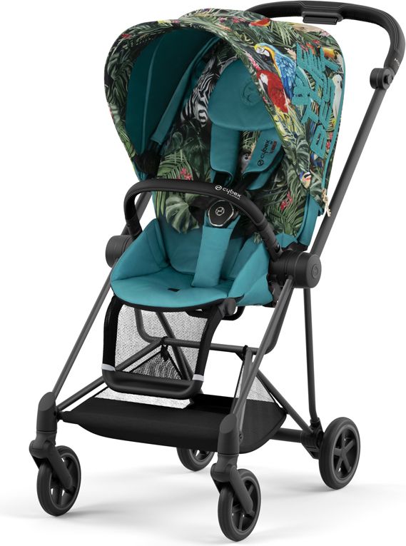 CYBEX Kočárek kompletní Mios 3.0 podvozek Chrome Black + seat pack + lux carry cot We The Best Blue - obrázek 3