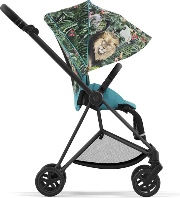 CYBEX Kočárek kompletní Mios 3.0 podvozek Chrome Black + seat pack + lux carry cot We The Best Blue - obrázek 5