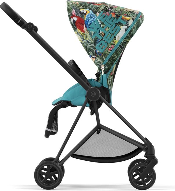 CYBEX Kočárek kompletní Mios 3.0 podvozek Chrome Black + seat pack + lux carry cot We The Best Blue - obrázek 6