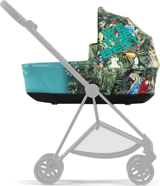 CYBEX Kočárek kompletní Mios 3.0 podvozek Chrome Black + seat pack + lux carry cot We The Best Blue - obrázek 14