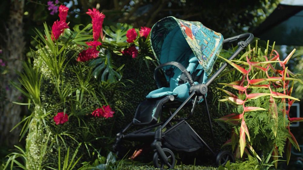 CYBEX Kočárek kompletní Mios 3.0 podvozek Chrome Black + seat pack + lux carry cot We The Best Blue - obrázek 15