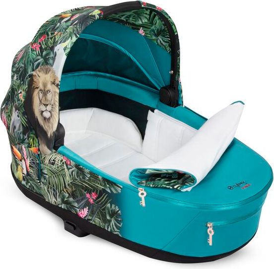 CYBEX Kočárek kompletní Priam 4.0 podvozek Chrome Black + seat pack + lux carry cot We The Best Blue - obrázek 17