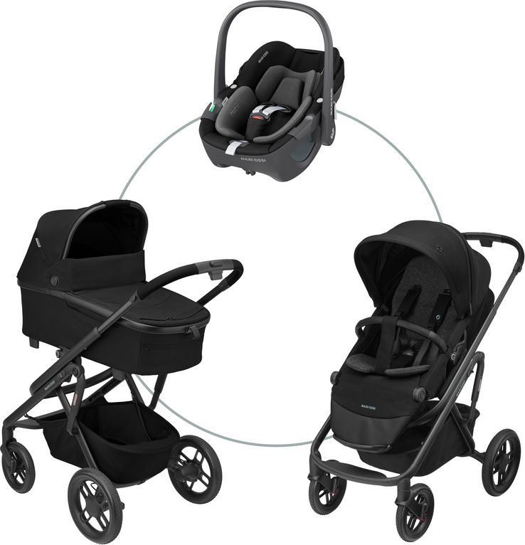 MAXI-COSI Lila XP+ 2v1 Essential Black - obrázek 14