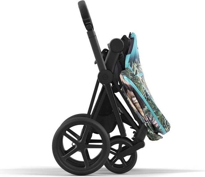 CYBEX Kočárek kompletní Priam 4.0 podvozek Chrome Brown + seat pack + lux carry cot We The Best Blue - obrázek 11