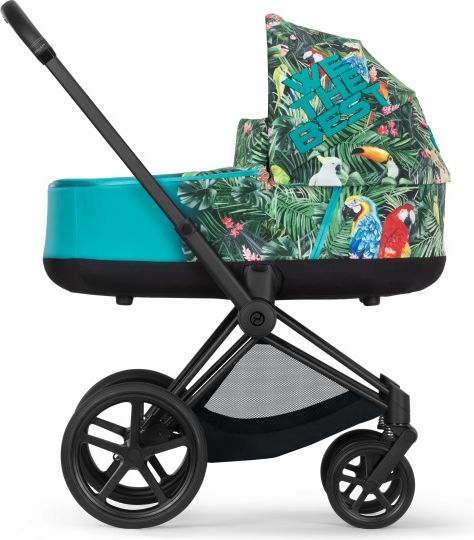 CYBEX Kočárek kompletní Priam 4.0 podvozek Chrome Brown + seat pack + lux carry cot We The Best Blue - obrázek 18