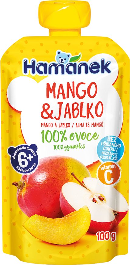 Hamánek Man g o & jablko 6 x 100 g - obrázek 2