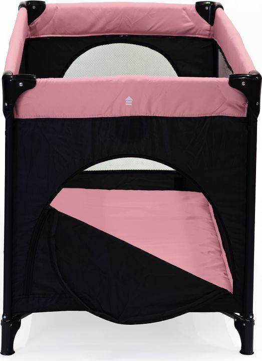 PETITE&MARS Postýlka cestovní Koot s přídavným patrem2v1 Pink - obrázek 4