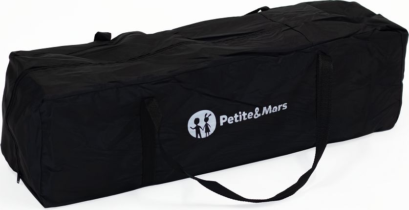 PETITE&MARS Postýlka cestovní Koot s přídavným patrem2v1 Pink - obrázek 6