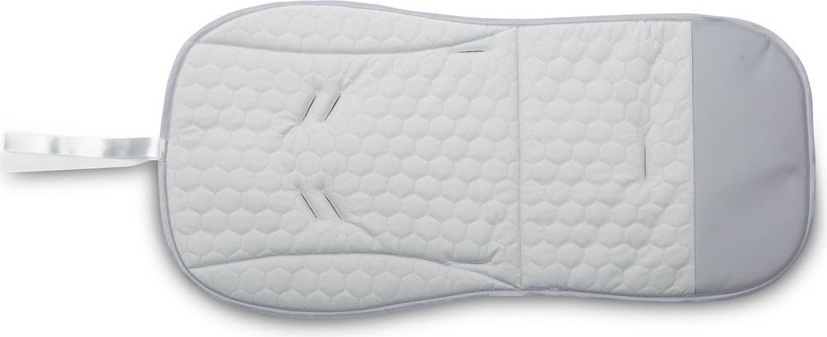 SENSILLO Podložka do kočárku Velvet šedá - puzzle - obrázek 2