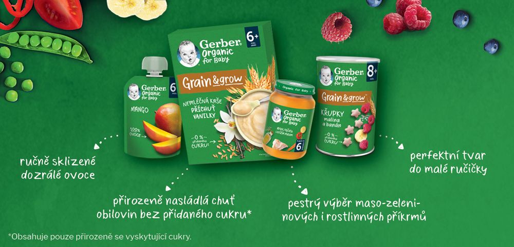 Gerber mrkev a rajčata s krůtím masem 190 g - obrázek 5