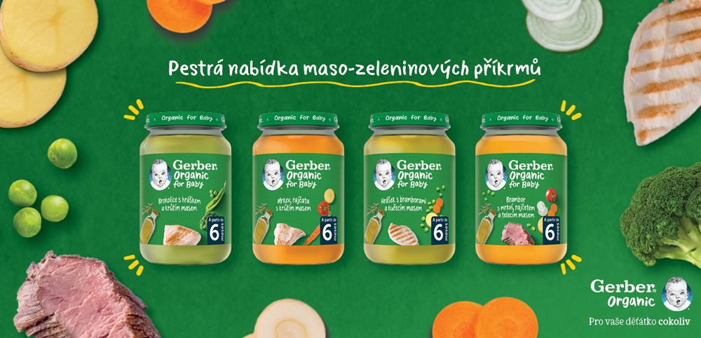 Gerber mrkev a rajčata s krůtím masem 190 g - obrázek 6