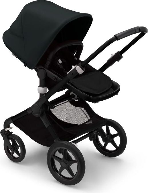 BUGABOO Fox 3 complete Black/Midnight black-Midnight black + autosedačka + adaptéry na autosedačku - obrázek 5