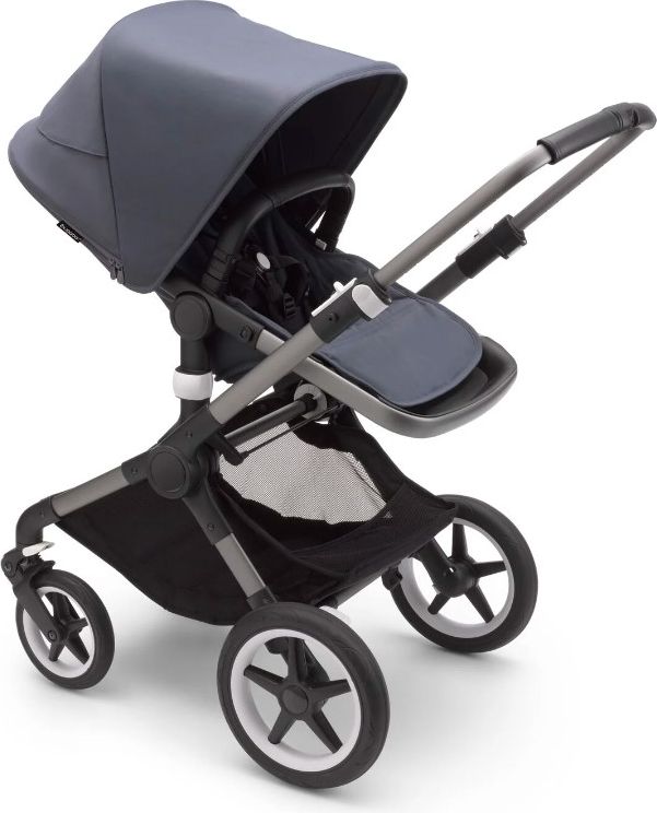 BUGABOO Fox 3 complete Graphit/Stormy blue-Stormy blue + autosedačka + adaptéry na autosedačku - obrázek 4
