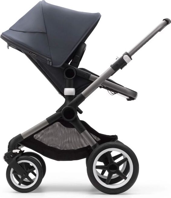 BUGABOO Fox 3 complete Graphit/Stormy blue-Stormy blue + autosedačka + adaptéry na autosedačku - obrázek 6