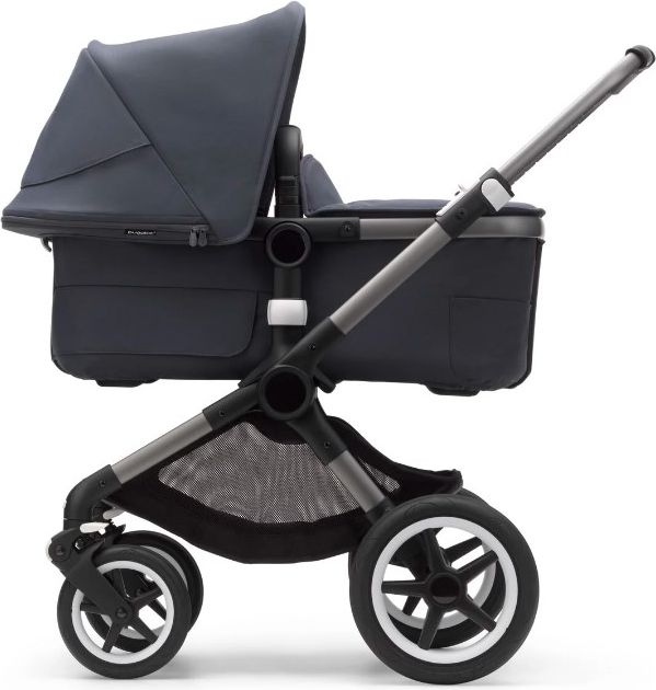 BUGABOO Fox 3 complete Graphit/Stormy blue-Stormy blue + autosedačka + adaptéry na autosedačku - obrázek 8