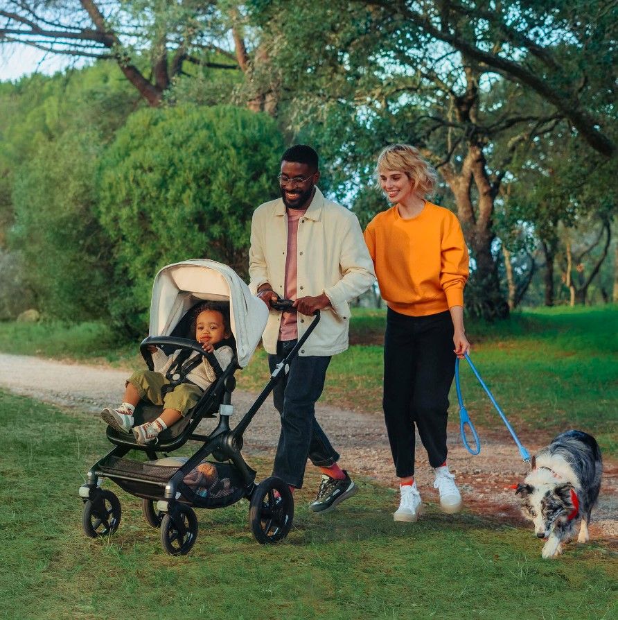 BUGABOO Fox 3 complete Graphit/Stormy blue-Stormy blue + autosedačka + adaptéry na autosedačku - obrázek 9