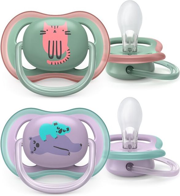 Philips AVENT Šidítko Ultra air Obrázek 6-18m dívka (koala), 2 ks - obrázek 1