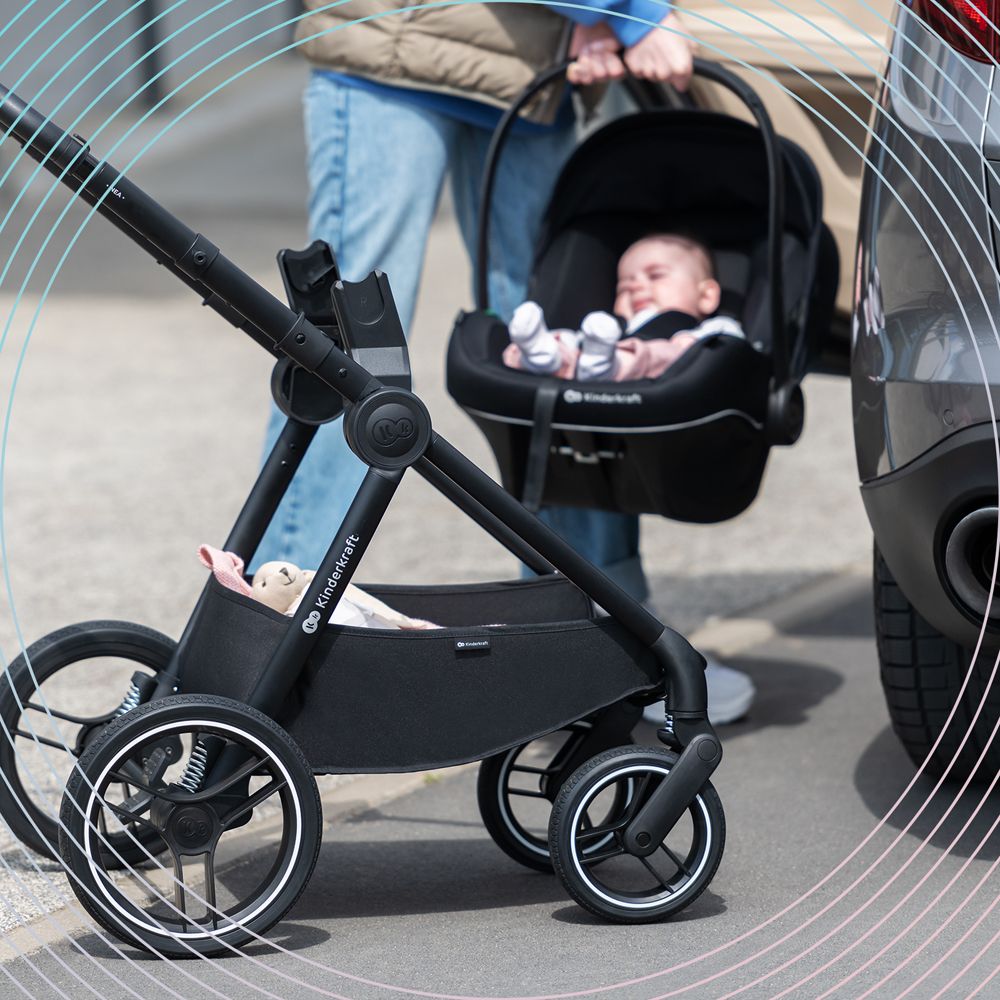 Kinderkraft Nea Kombinovaný 2v1 Deep Grey 2022 - obrázek 23