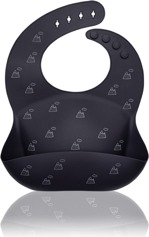 PETITE&MARS Bryndák silikonový Sam Grey Hills + Grey (2 ks) - obrázek 3