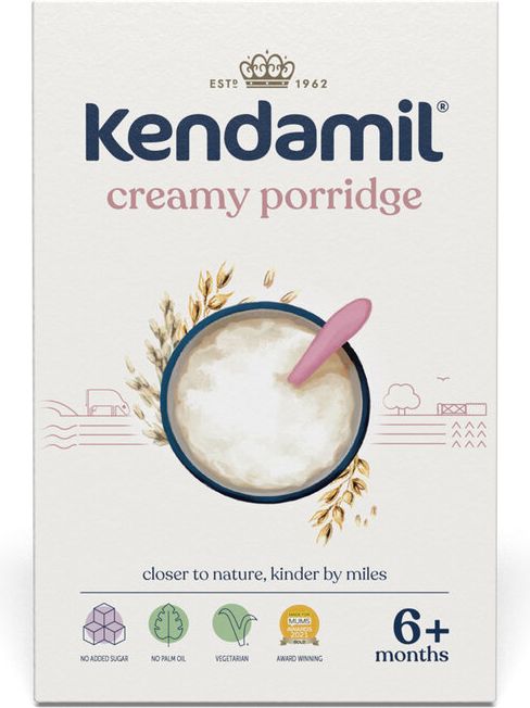 Kendamil mléčná krémová ovesná kaše (150 g) - obrázek 1