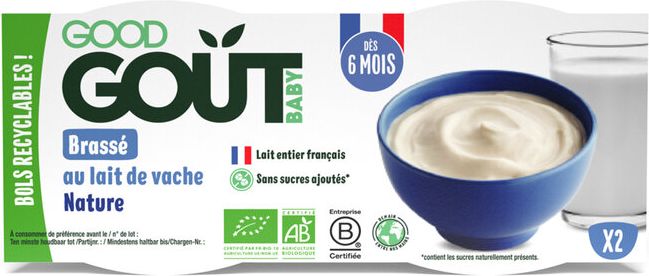 GOOD GOUT BIO Dezert mléčný (2x100 g) - obrázek 1