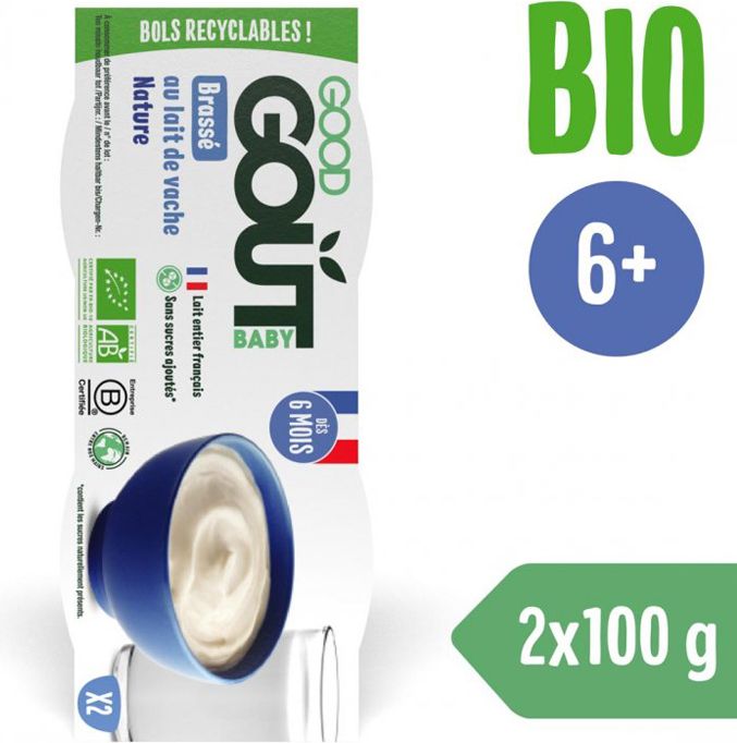 GOOD GOUT BIO Dezert mléčný (2x100 g) - obrázek 2