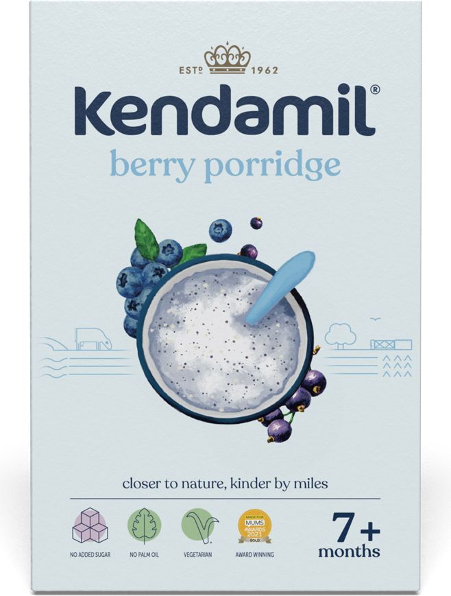 KENDAMIL Kaše mléčná s lesním ovocem 6 x 150 g - obrázek 2
