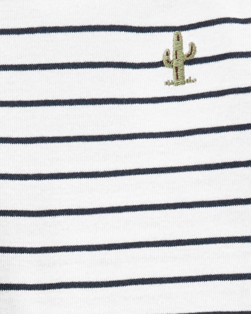 CARTER'S Overal bez nožiček Cactus & Buffalo kluk 2ks 3m - obrázek 3