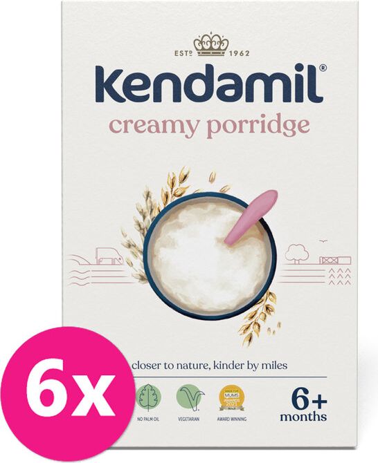 KENDAMIL krémová ovesná 6 x 150 g - obrázek 1
