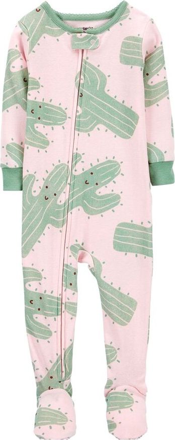 CARTER'S Overal na zip Pink Cacti holka 24m - obrázek 1
