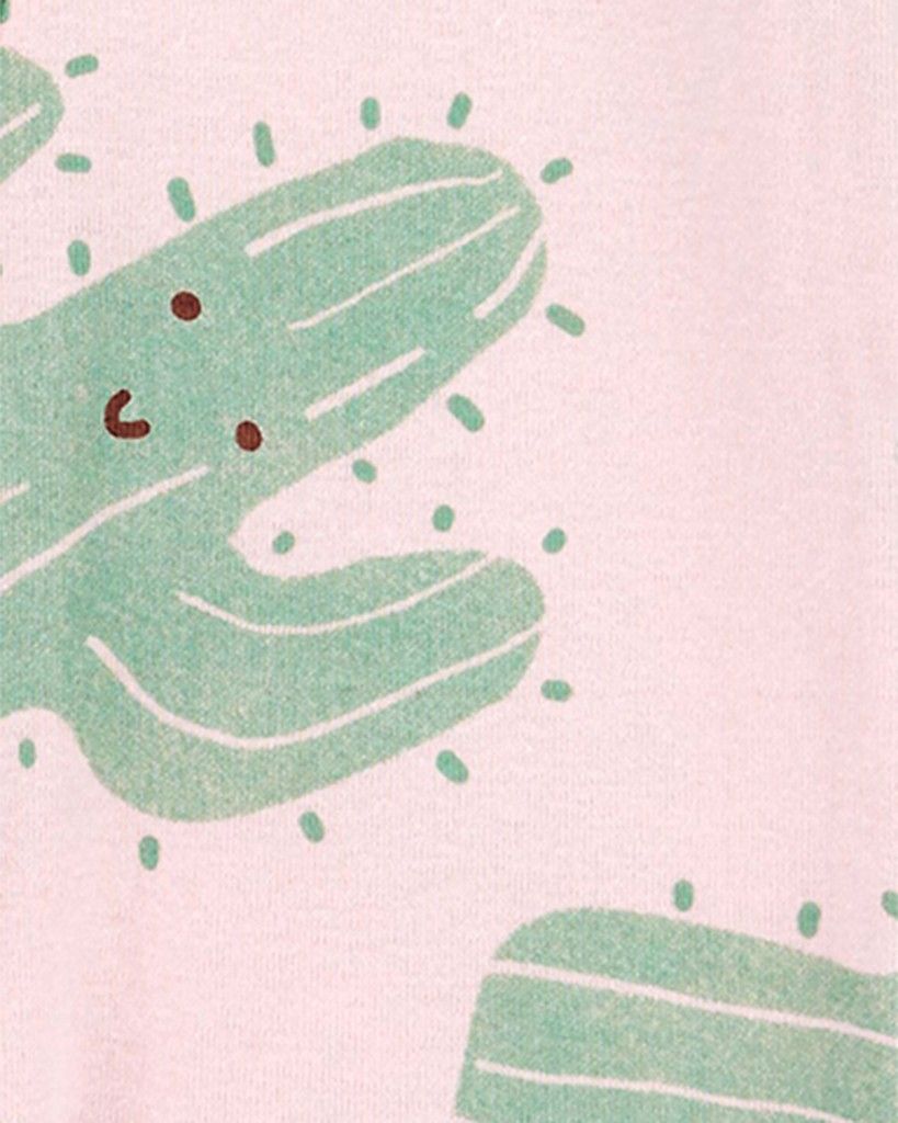 CARTER'S Overal na zip Pink Cacti holka 24m - obrázek 2