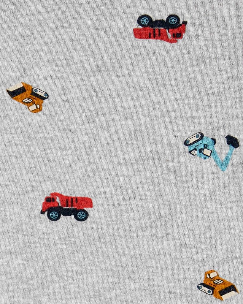 CARTER'S Body krátký rukáv Cars kluk 3ks NB/vel. 56 - obrázek 4