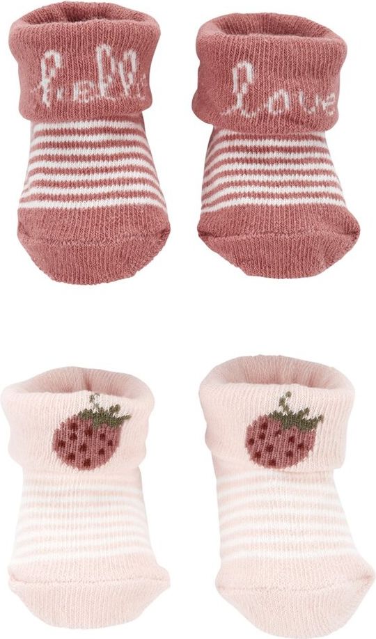 CARTER'S Ponožky Fruit holka 2ks NB/vel. 56 - obrázek 1