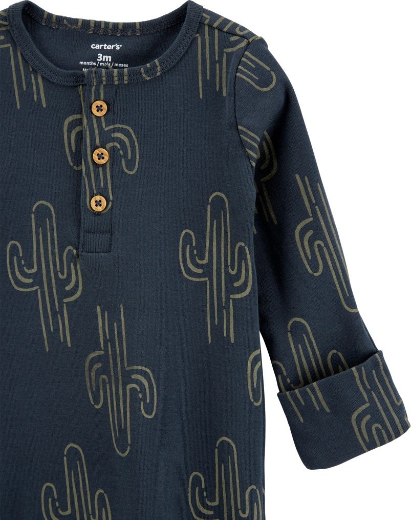 CARTER'S Vak na spaní Cactus kluk 2ks NB/vel. 56 - obrázek 2
