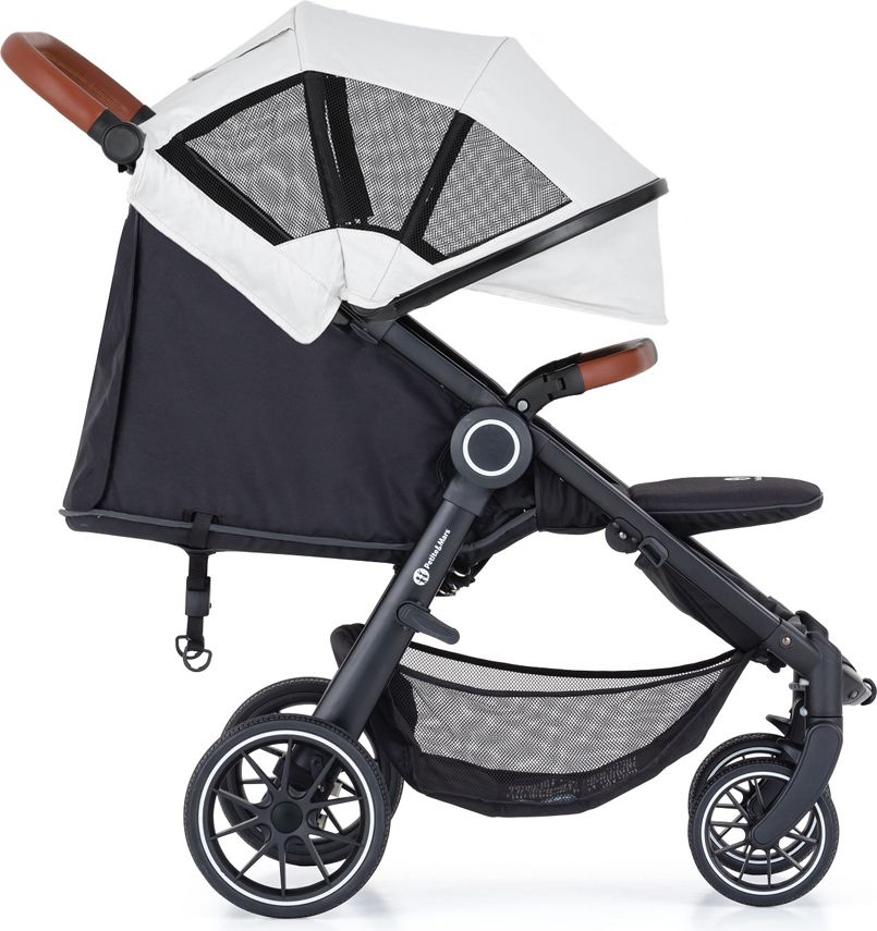 PETITE&MARS Kočárek konstrukce Street+ RWS Oak + stříška letní na Street+ Summer Silver Complete - obrázek 9