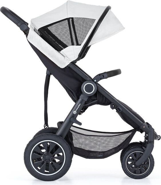 PETITE&MARS Kočárek Street+ Air Black + nánožník + stříška letní na Street+ Summer Silver Complete - obrázek 1